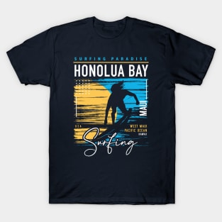 Retro Honolua Hawaii Surfing // Surfers Paradise // Surf Hawaii T-Shirt